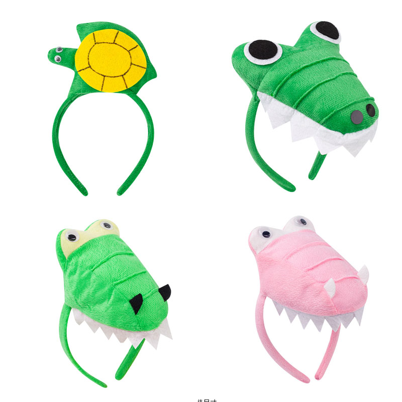 Cosplay Prop Bow - Animal Crocodile Dinosaur Turtle Headband Tail