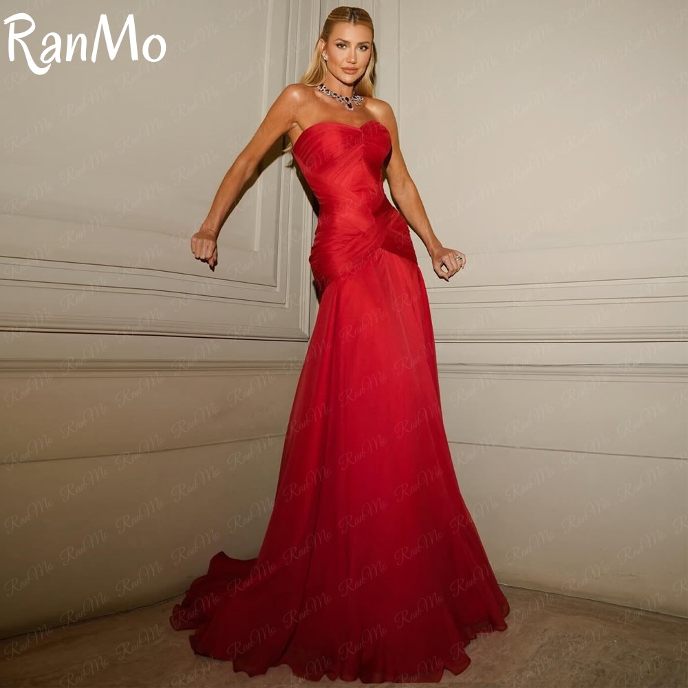 Briar Cosplay Prop - Ranmo 2025 Red Shiny Evening Dresses