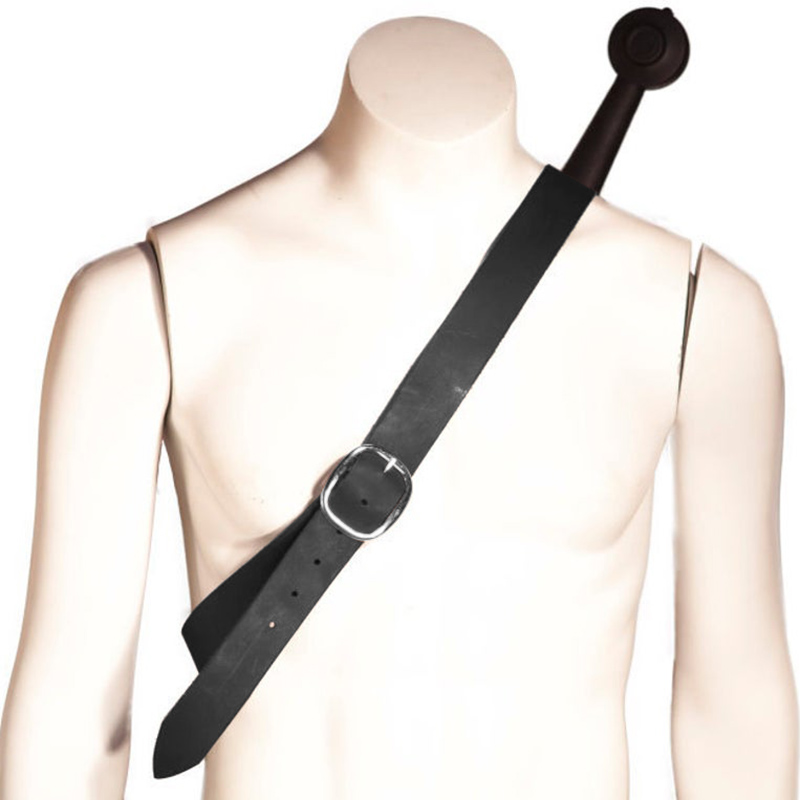 Cosplay Prop Dagger - Medieval PU Leather Sword Sheath Scabbard