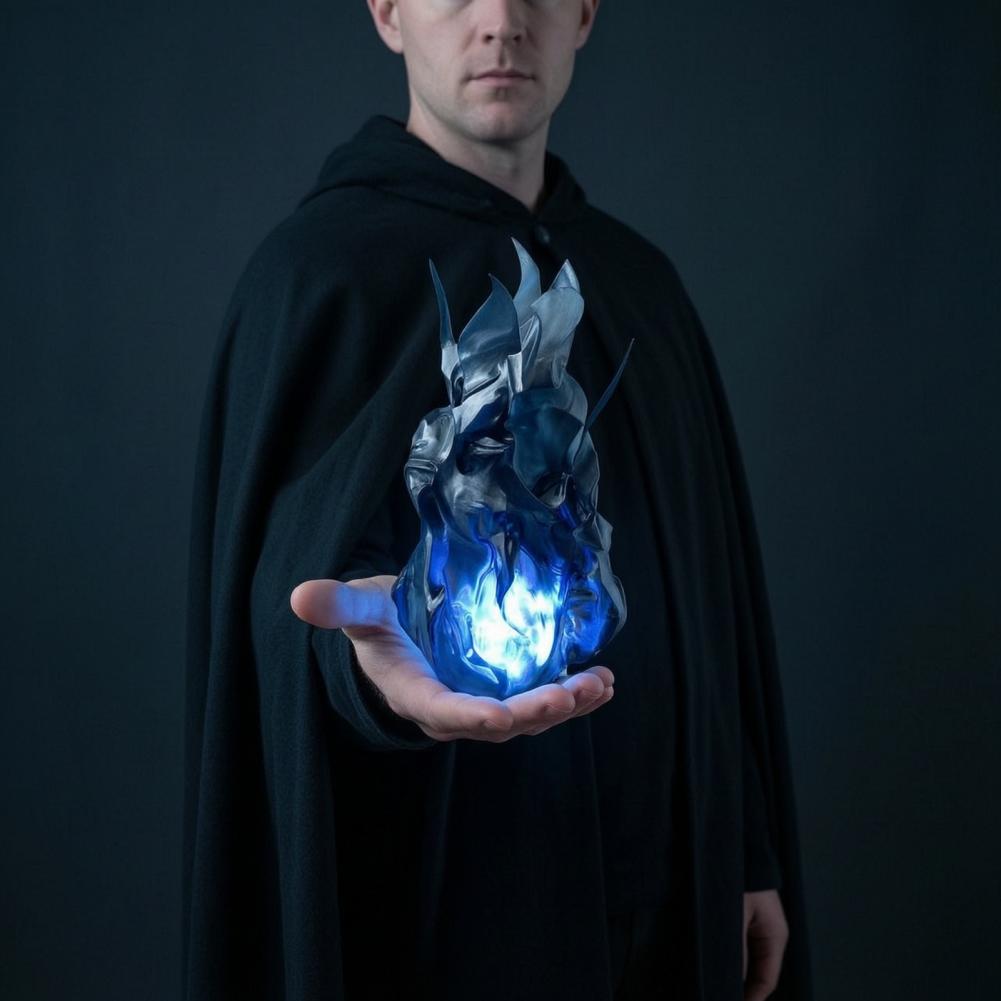 Simulated Flame Handheld Prop  - Cosplay Fireball Prop review and price