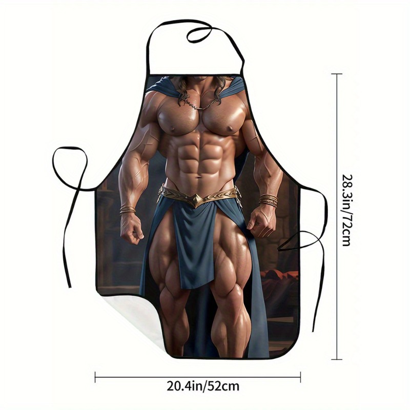 Muscle Man Apron, Sexy Male To - Briar Cosplay Prop review and price