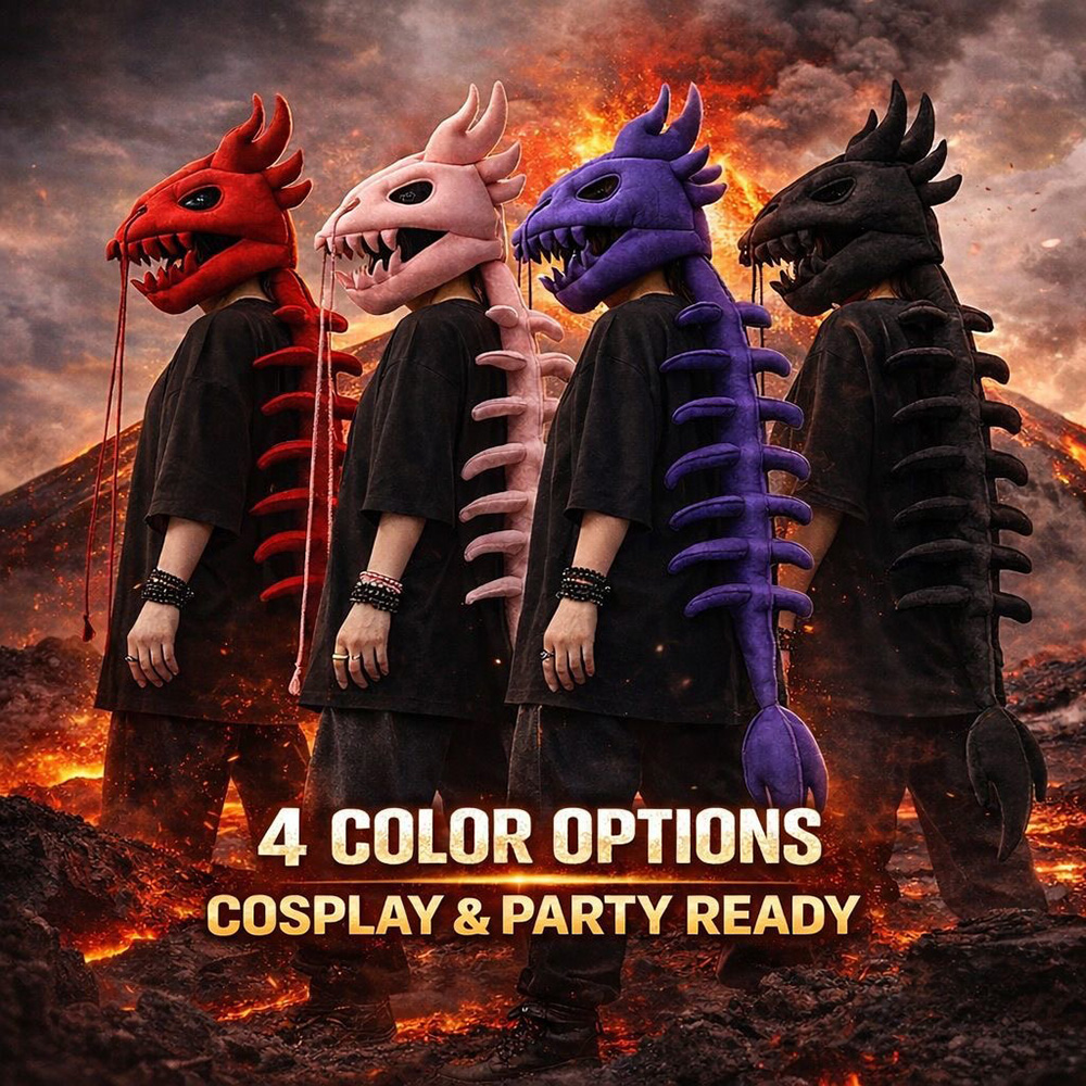 Dinosaur Skeleton Plush Headge - Cosplay Prop Patterns review and price