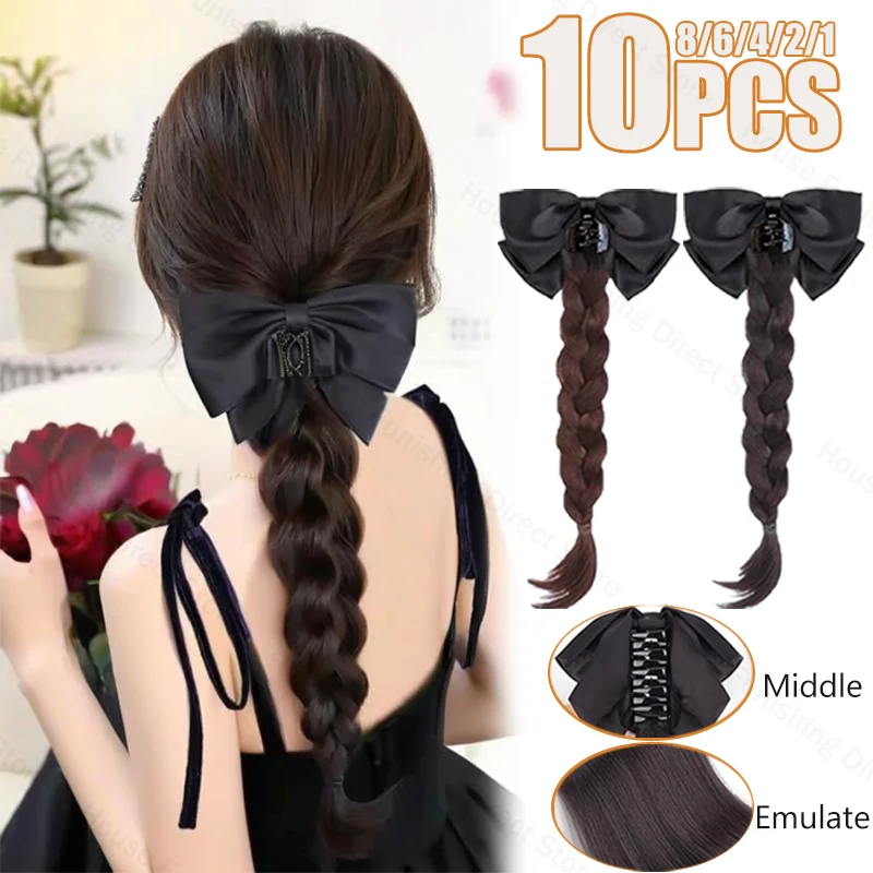 NEW Claw Clip Bow Wig Ponytail - Cosplay Prop Bow review and price