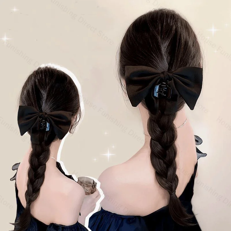 NEW Claw Clip Bow Wig Ponytail - Cosplay Prop Bow review and price