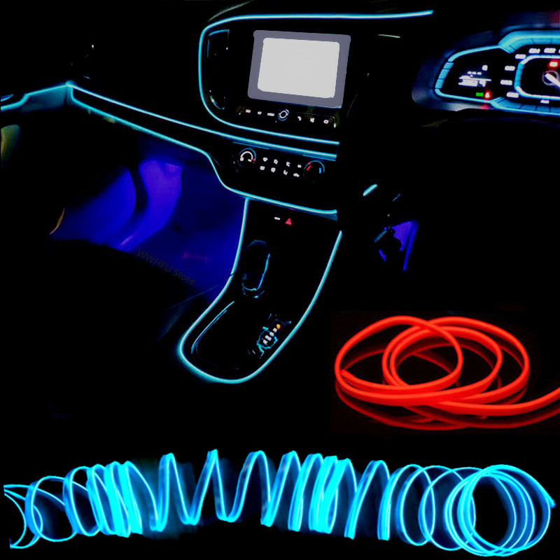 1/3/5m Car Interior Atmosphere - Led El Wire review and price