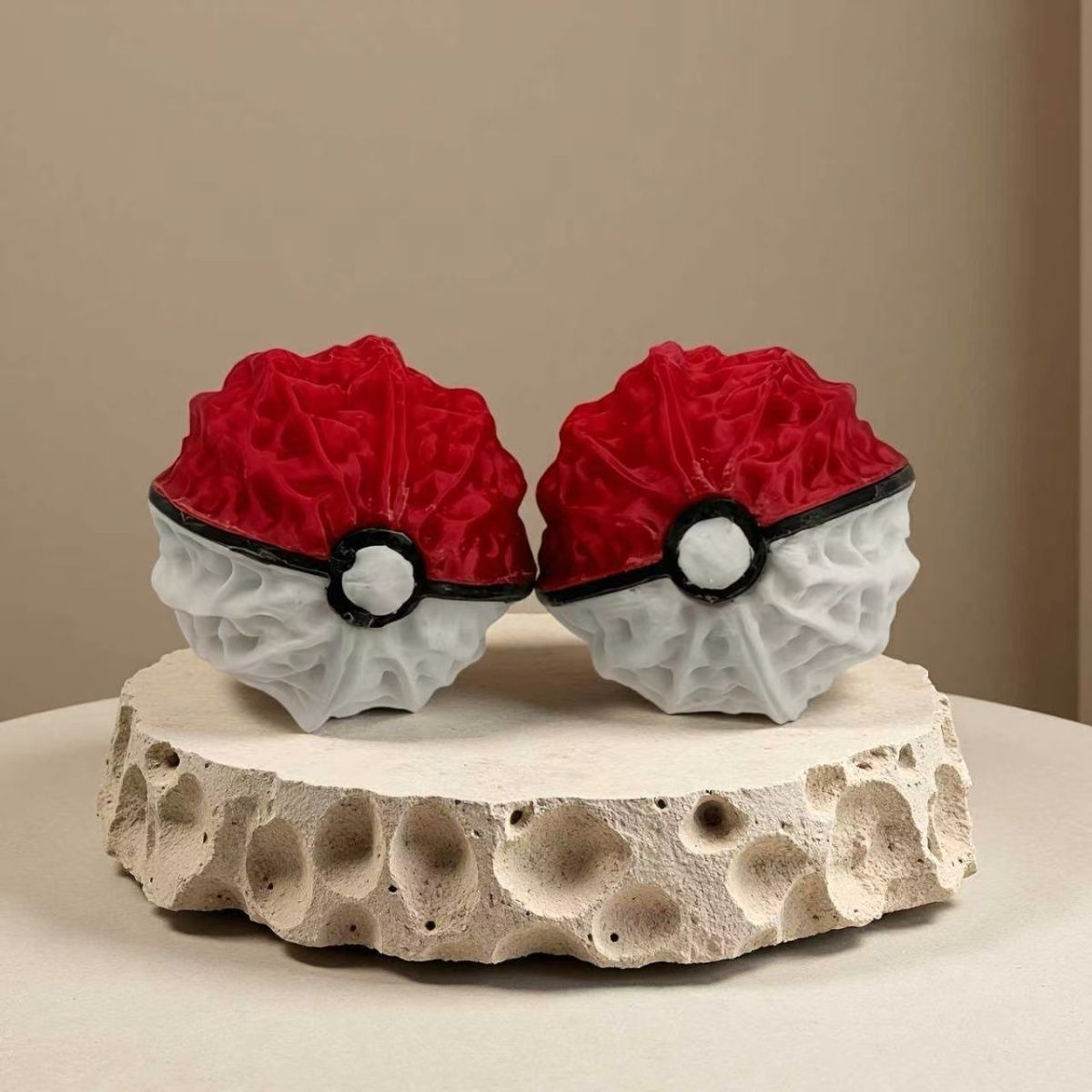 Pokemon Pokeball 3D Walnut Red - Pokeball Cosplay Prop review and price