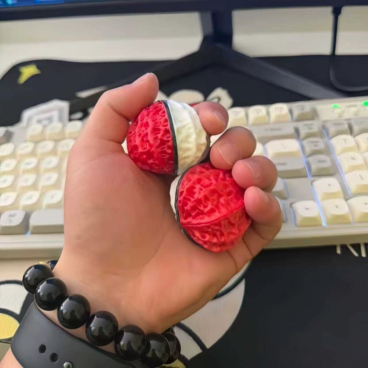 Pokemon Pokeball 3D Walnut Red - Pokeball Cosplay Prop review and price