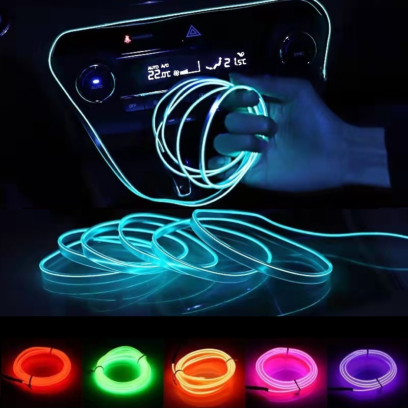 10m/3m/5m Neon LED Car Interio - Led El Wire review and price