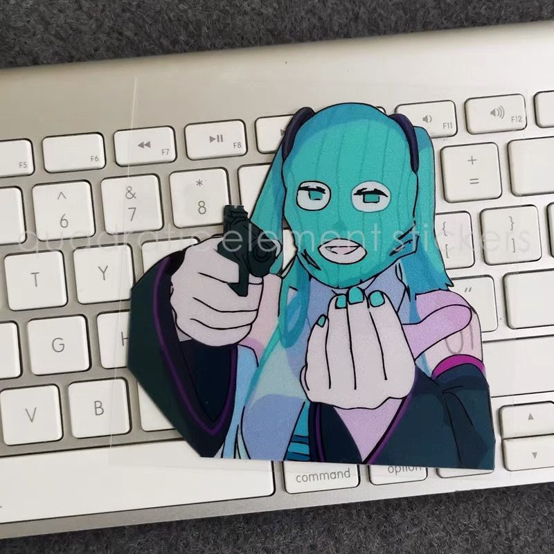 Miku Motorcycle Sticker Water  - Cosplay Floating Prop review and price