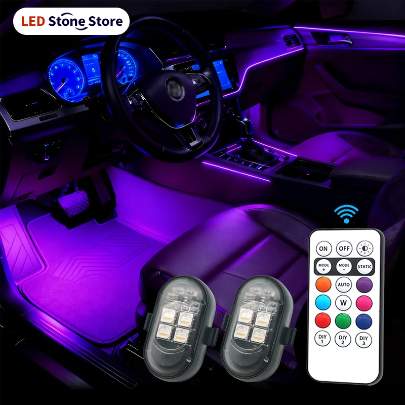 Upgrade RGB Car Atmosphere Lig - Led El Wire review and price