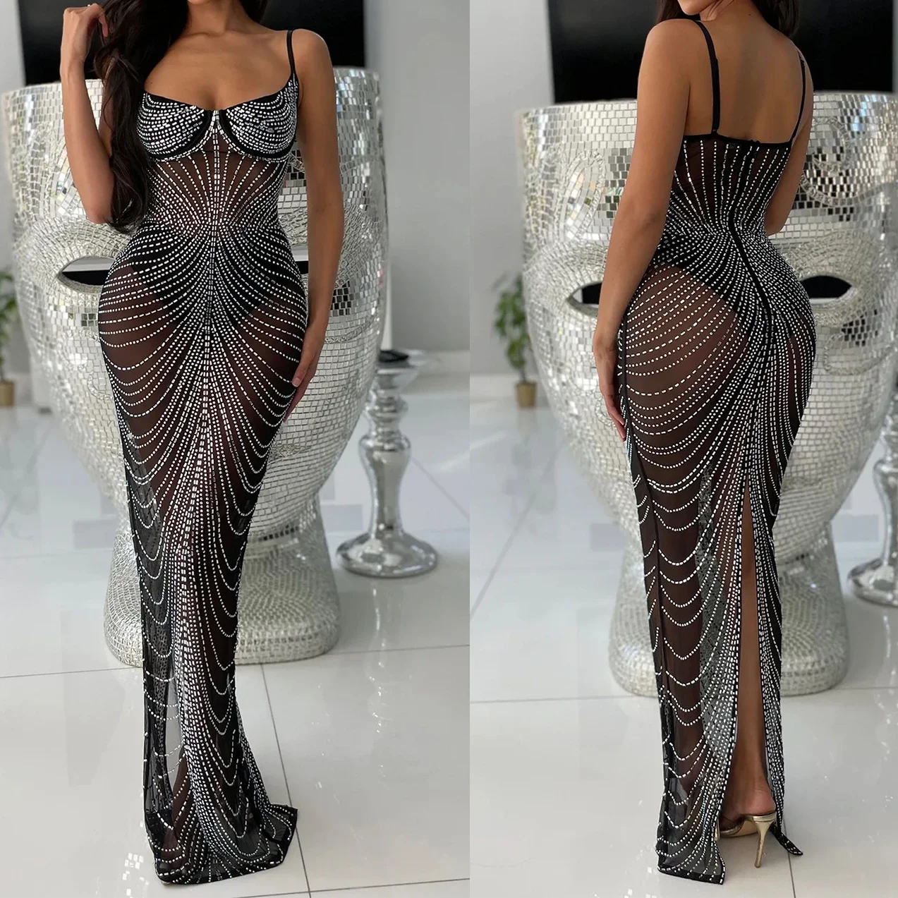 Party Sequins Dress Women Eleg - Briar Cosplay Prop review and price