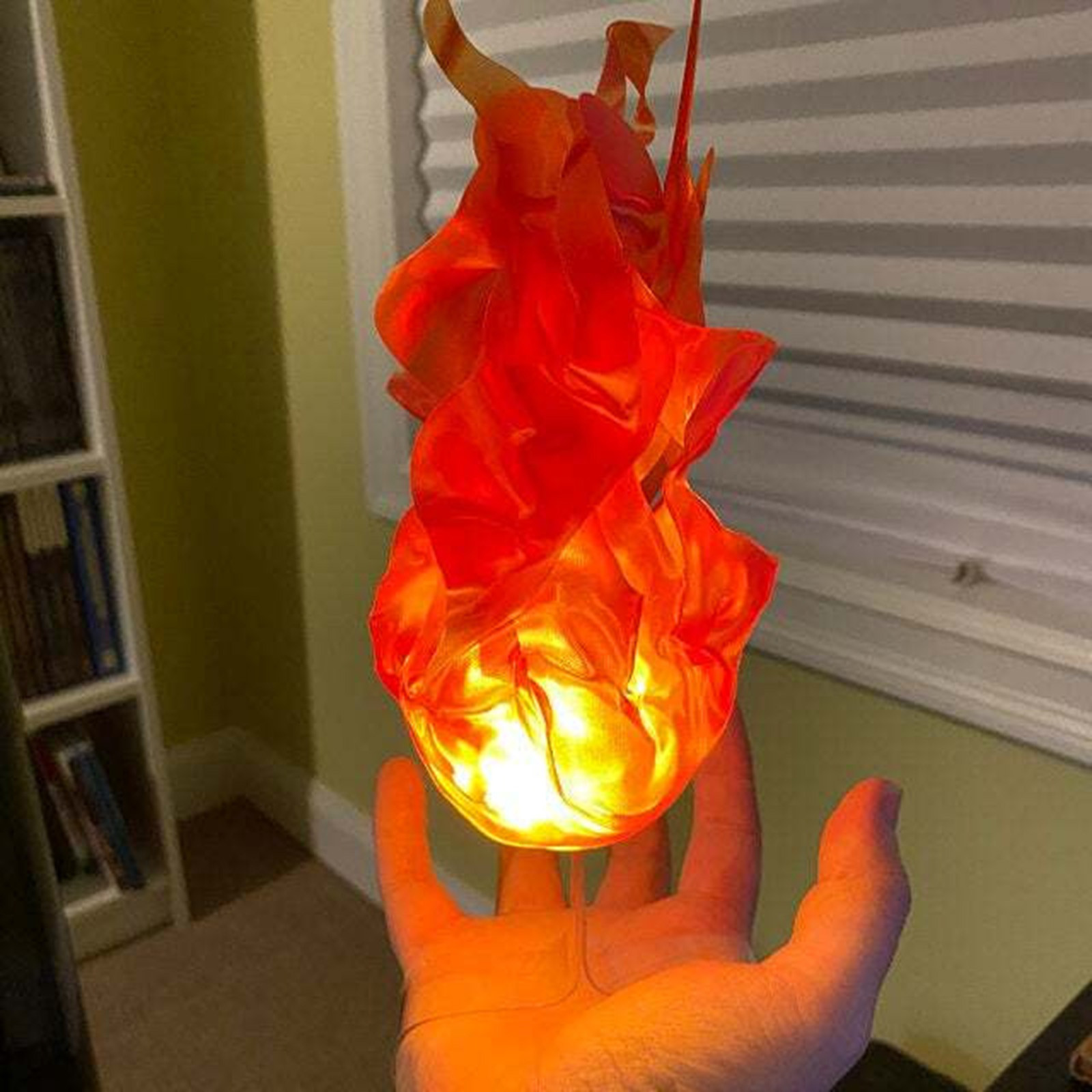 Halloween Hanging Floating Fir - Cosplay Fireball Prop review and price
