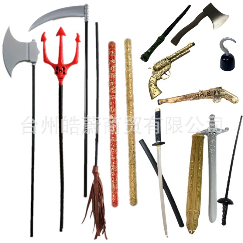 Funny Large Triangle Fork Sick - Cosplay Prop Axe review and price