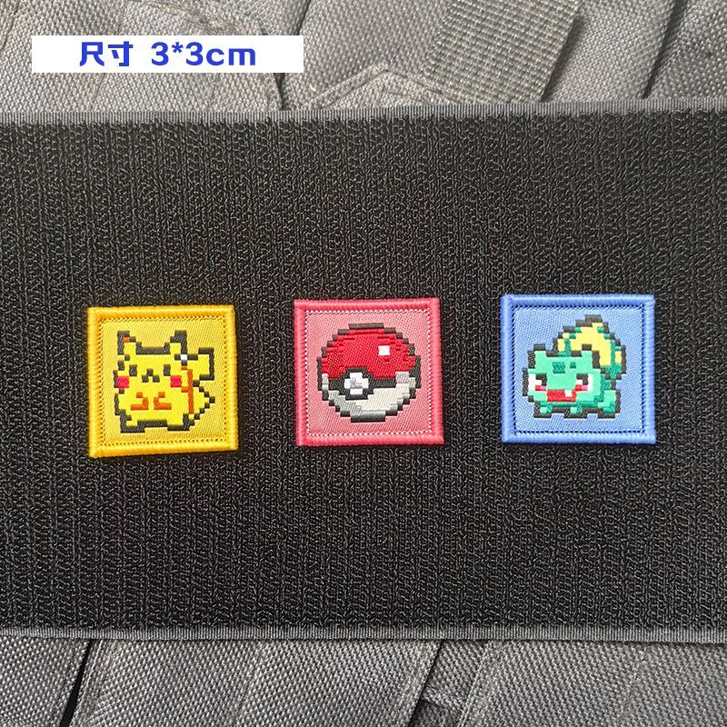 Pokemon Game Pixel Embroidery  - Pokeball Cosplay Prop review and price