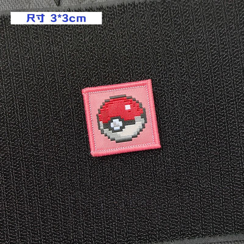 Pokemon Game Pixel Embroidery  - Pokeball Cosplay Prop review and price