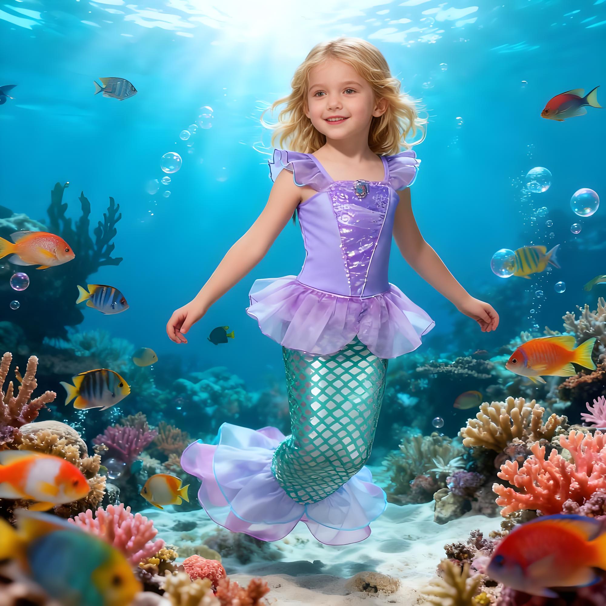 Summer Mermaid Birthday Party  - Briar Cosplay Prop review and price