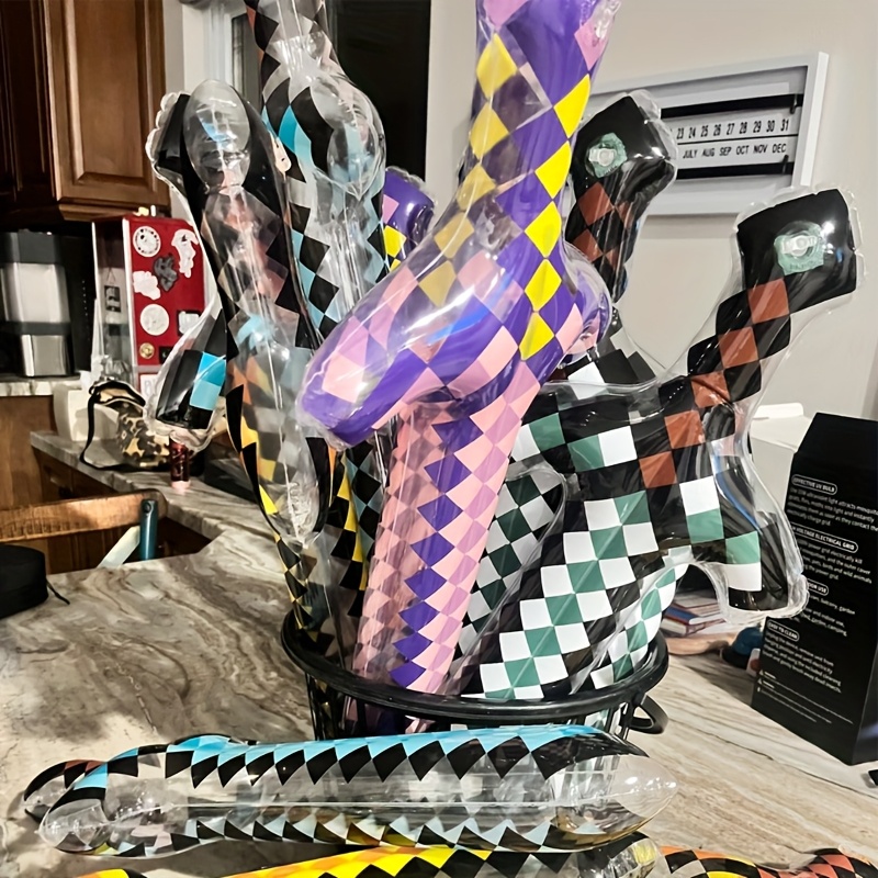 3Pcs Pixel Style Inflatable Sw - Cosplay Prop Dagger review and price