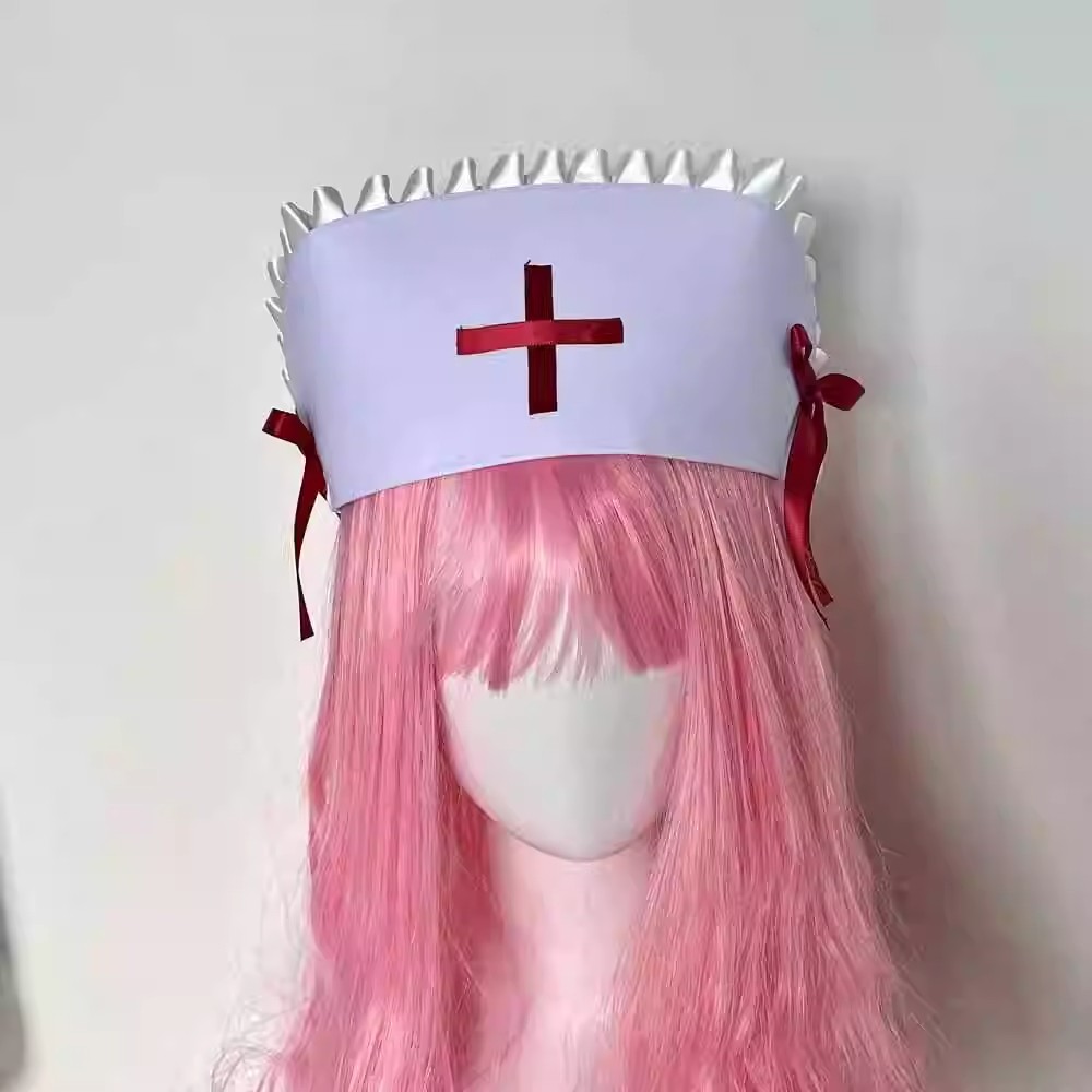Cosplay nurse cap hat Accessor - Cosplay Prop Bow review and price