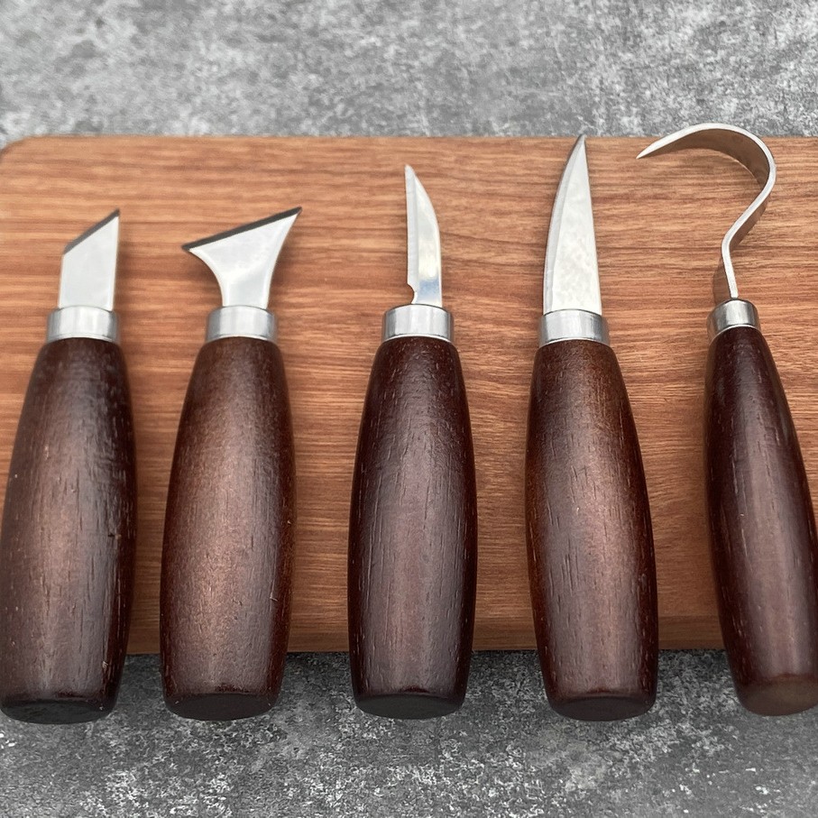 5pc Wood Carving Tools Set Oak - Craft Knife Set review and price