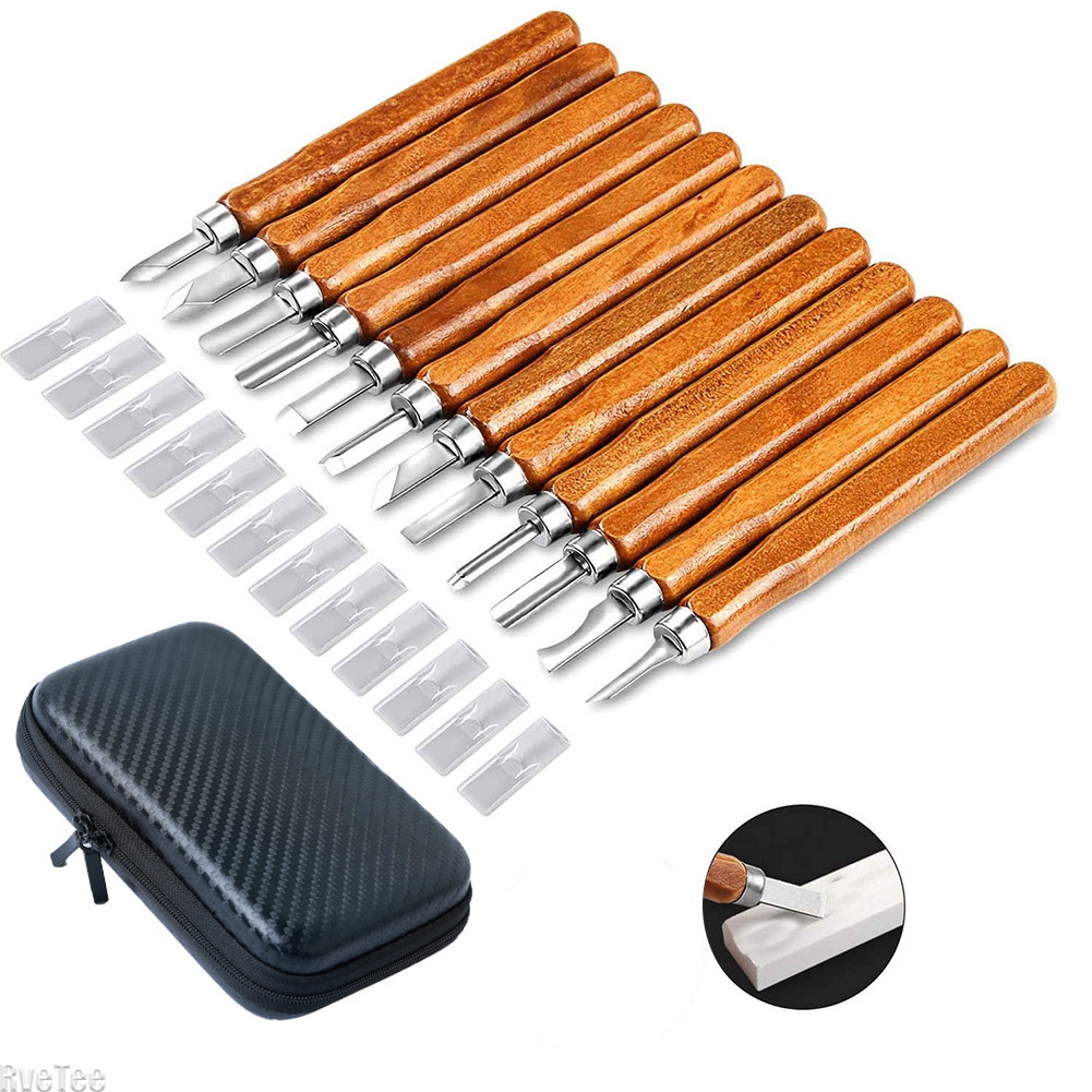 12Pcs SK2 Woodworking Carving  - Craft Knife Set review and price