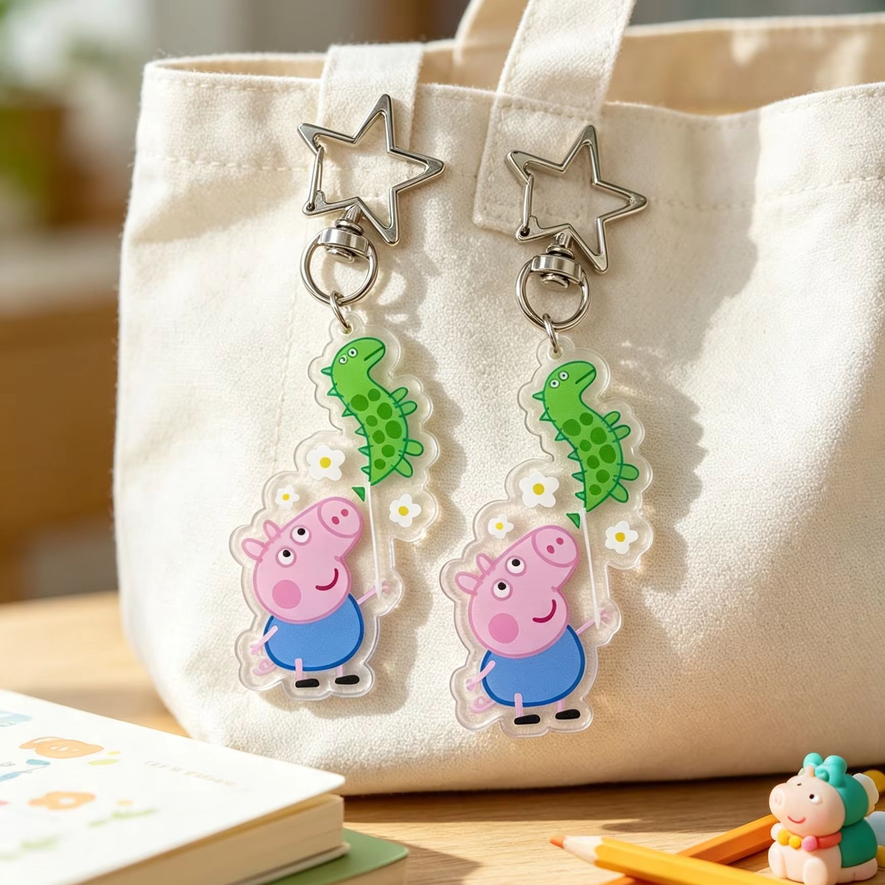 Peppa Pig George Acrylic Figur - Cosplay Floating Prop review and price